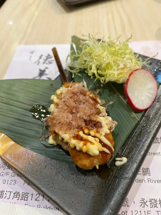 大阪風免治墨魚串