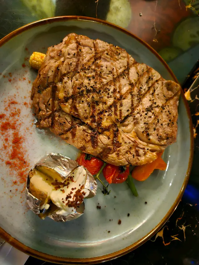 炭燒美國1855黑安格斯肉眼扒