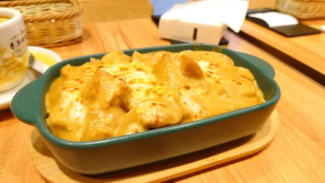 芝士焗馬來咖喱雞飯/意粉