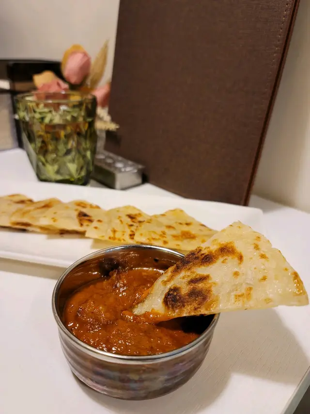 印度風味Masala咖哩配手抓餅