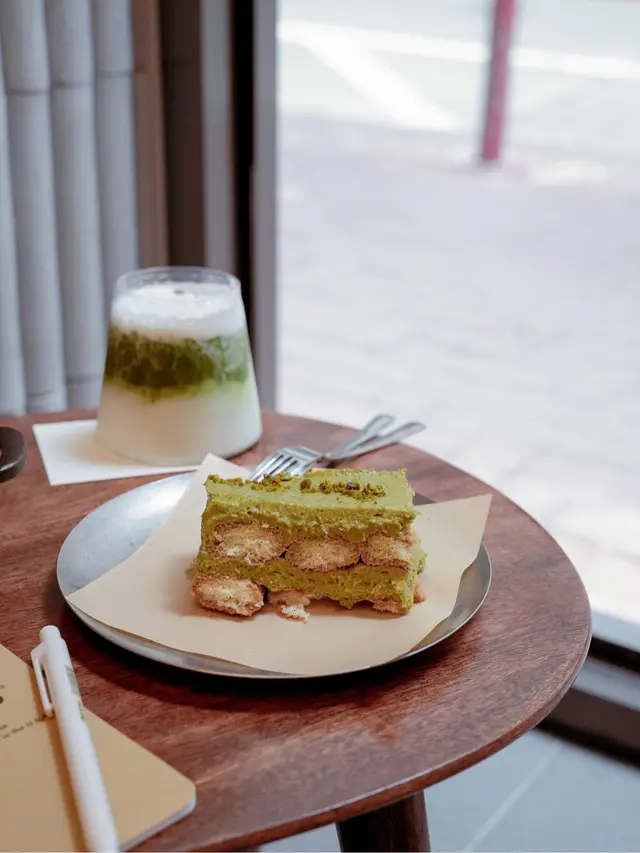 Pistachio Tiramisu