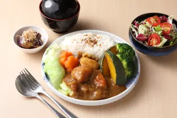 野菜咖喱定食(午市)