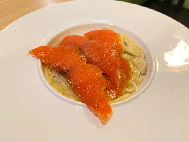 卡邦尼煙三文魚意粉