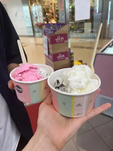 双球雪糕