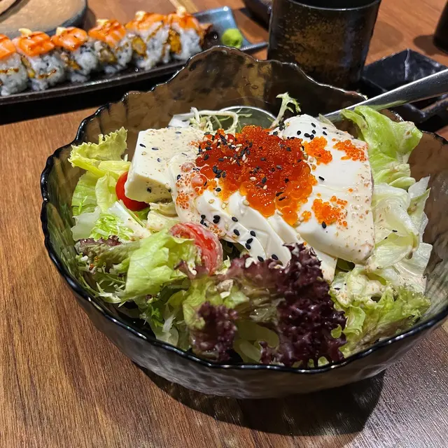 日式麻醬豆腐沙律