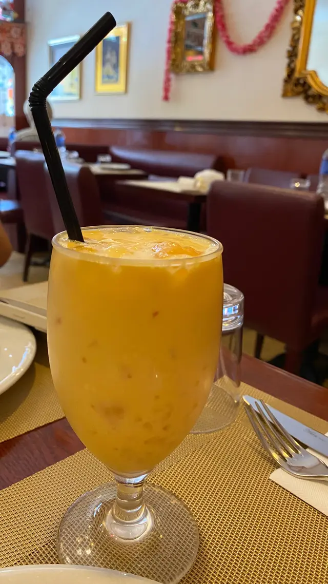 Mango lassi芒果酸奶