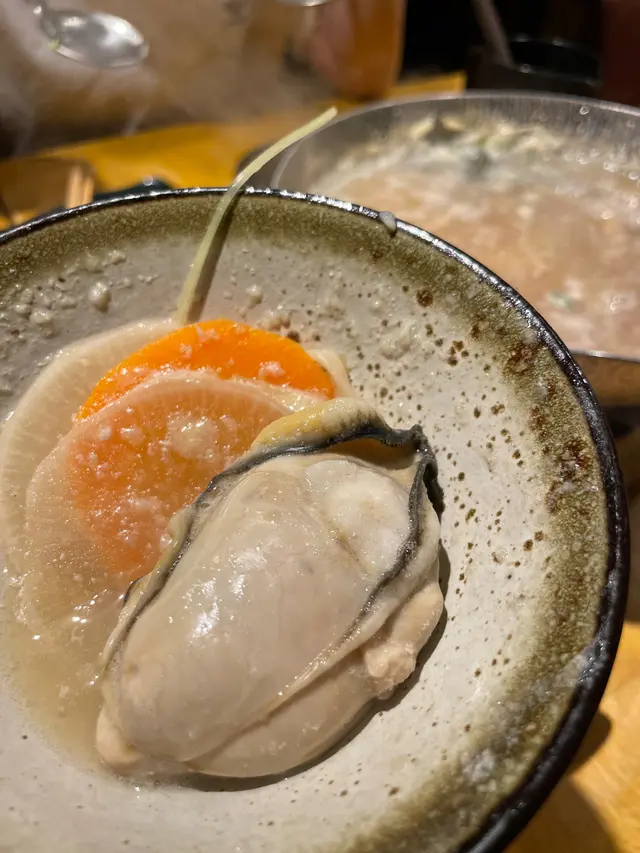 日本生牡蠣山蓉鍋