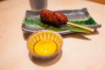 免治鸡肉串