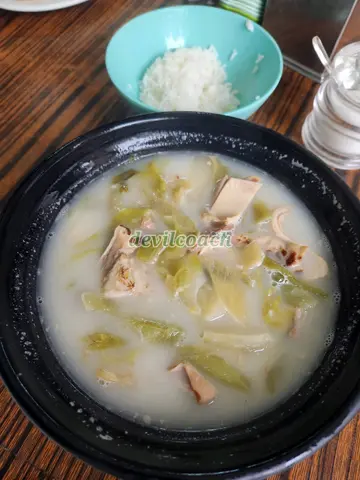 咸菜豬肚湯飯(飯另上)