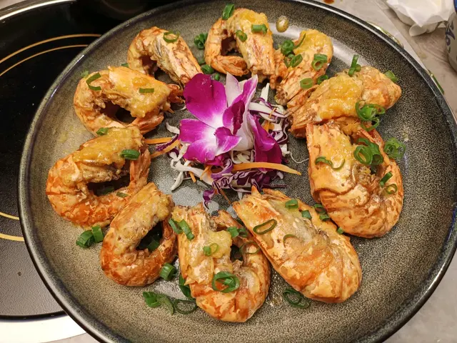 豉油皇花竹蝦