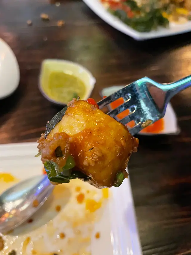 香葉肉碎炒玉子豆腐