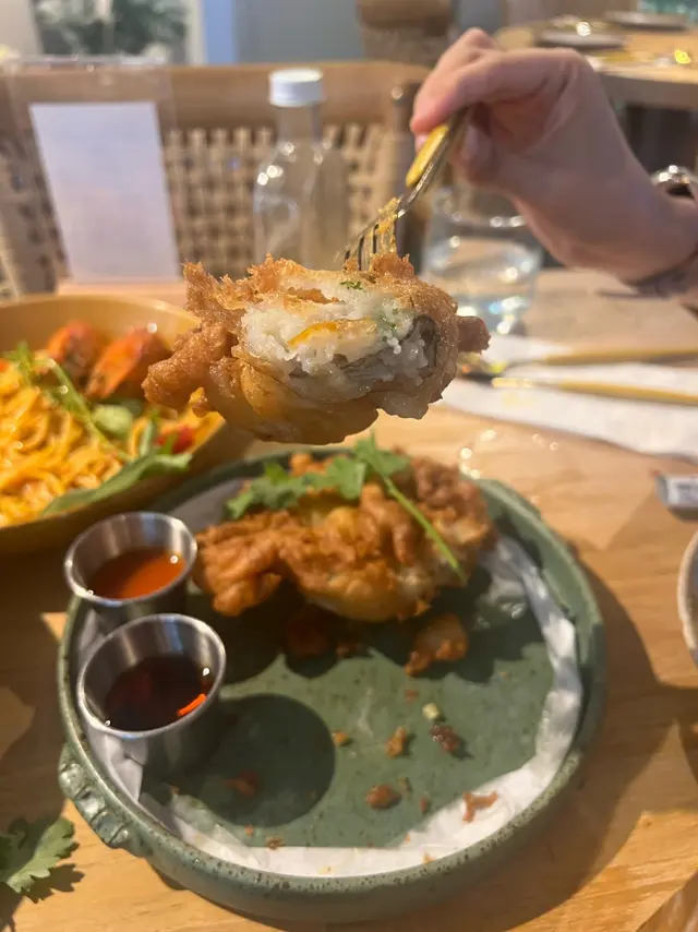 泰式脆炸蠔餅