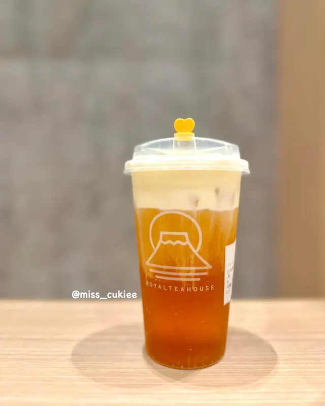 芝士奶蓋桂花烏龍茶