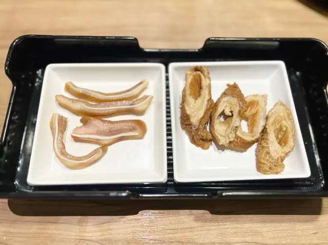 鹵水大腸及豬耳