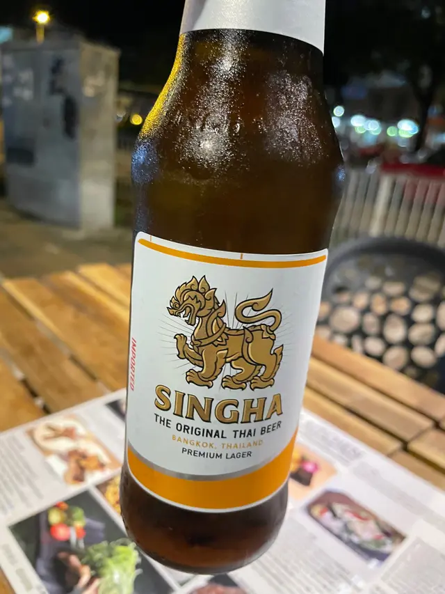 Singha  beer