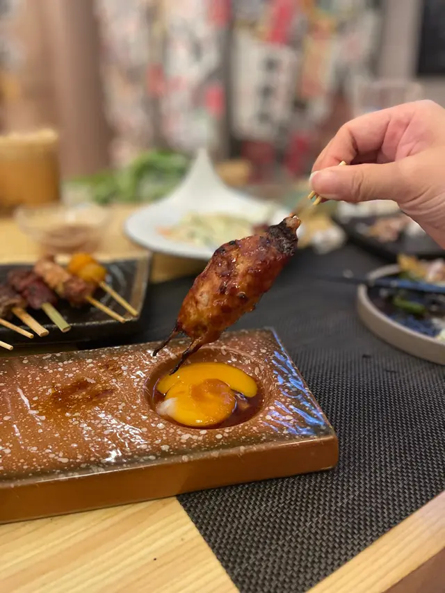 月見免治雞肉棒