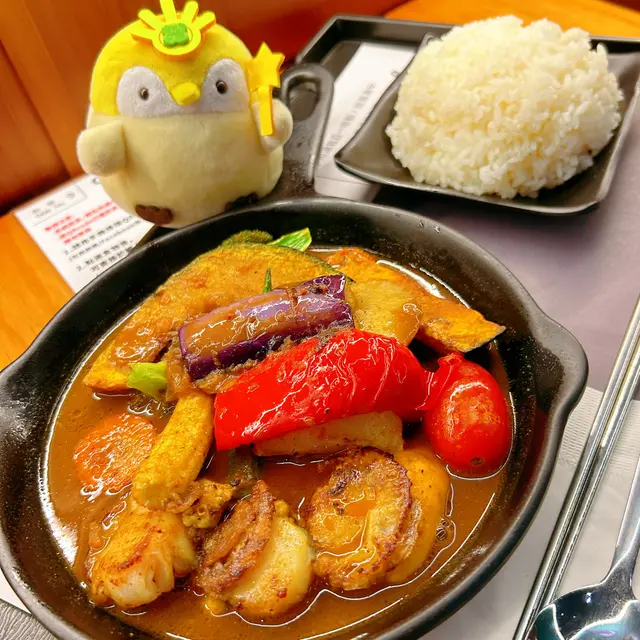 北海道帆立貝湯咖喱