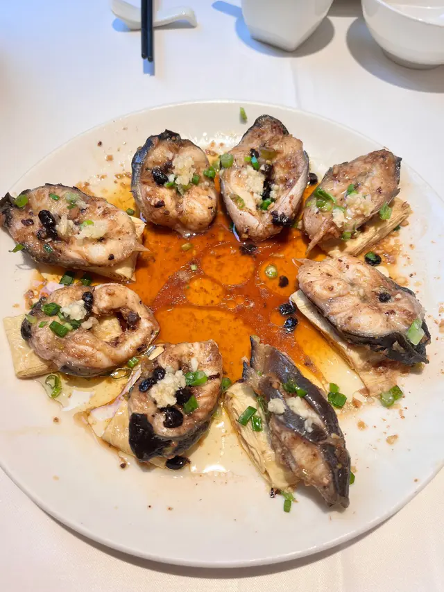 蒜蓉豆豉蒸鰻魚