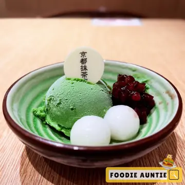 抹茶红豆白玉雪糕