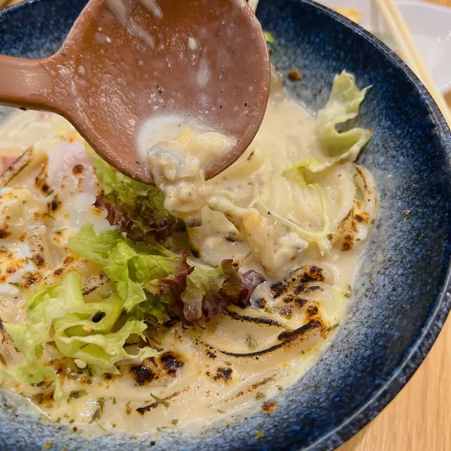 卡邦尼蜆肉烏冬