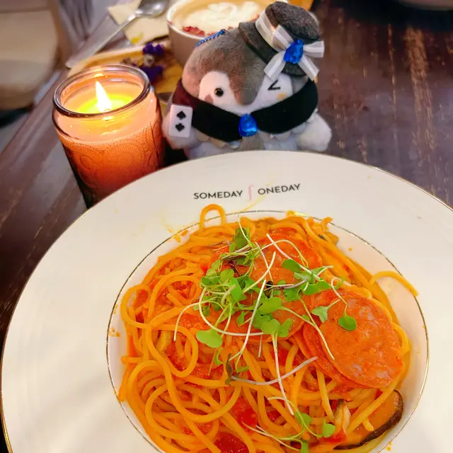 意式辣肉腸蕃茄意粉