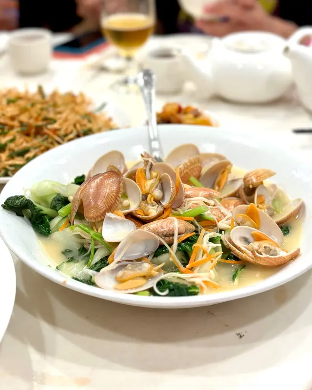 上湯花甲浸菜苗