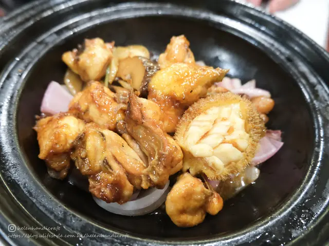 南非鮑魚啫啫雞