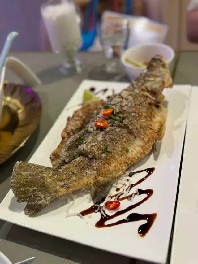 香煎泰式盲鰽魚