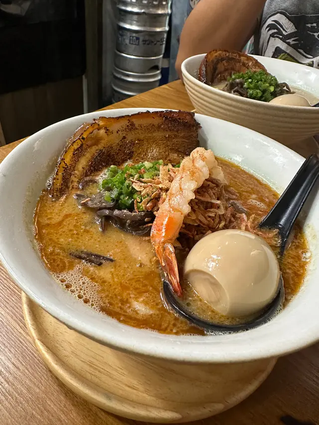 海老厚叉燒拉麵