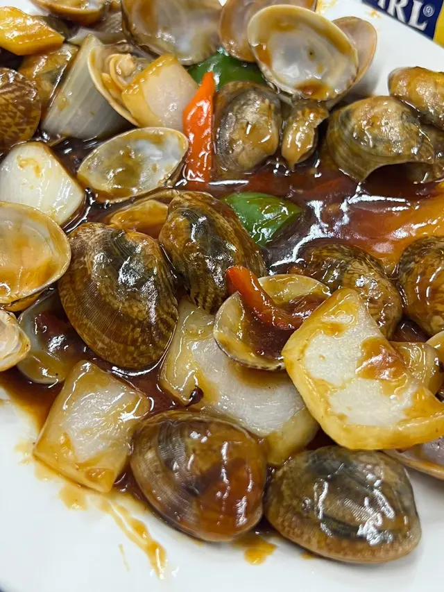 豉椒炒蜆