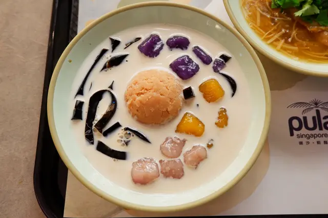 古早芋泥三色芋圓