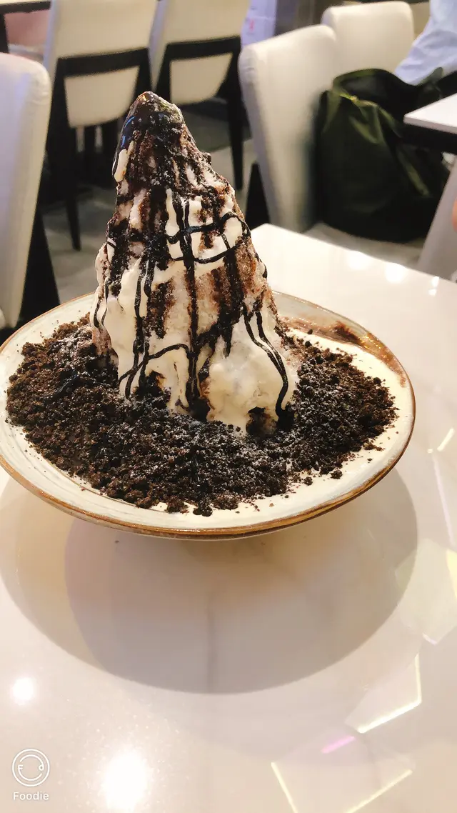 oreo朱古力芝士奶蓋富士雪山