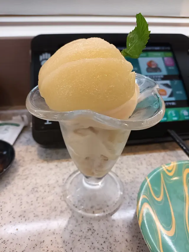 日本岡山縣產白桃芭菲