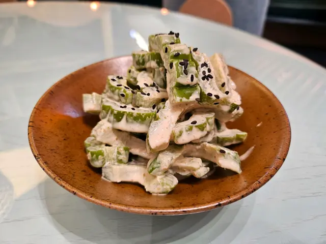 胡麻汁涼拌苦瓜