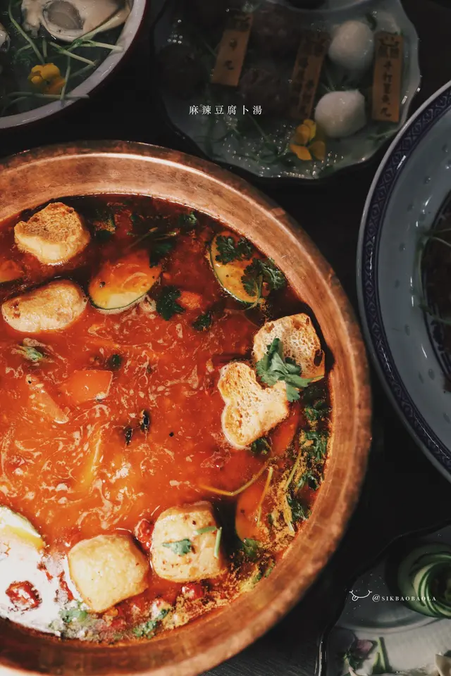 麻辣豆腐卜湯