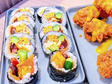 双重芝士紫菜包饭