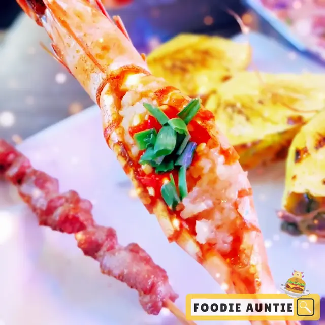 蒜蓉燒八吋大虎蝦