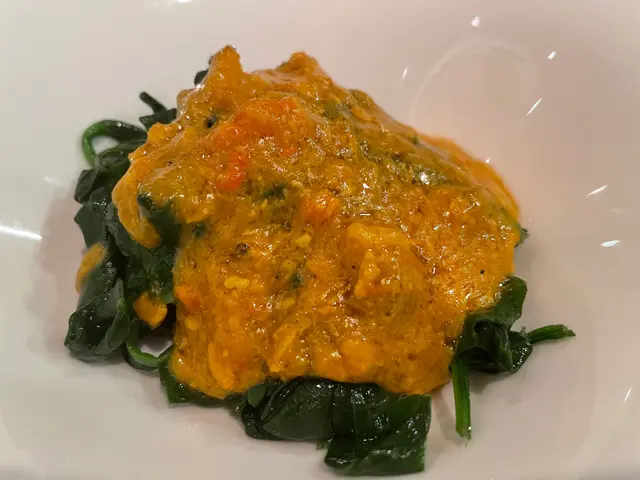 蟹粉扒時令有機菜苗