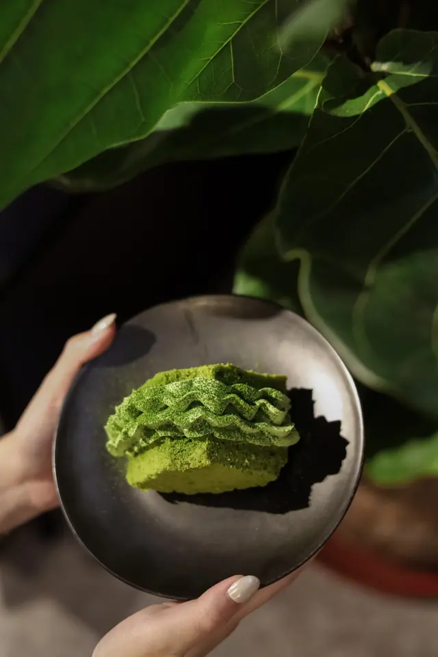 Matcha chiffon cake
