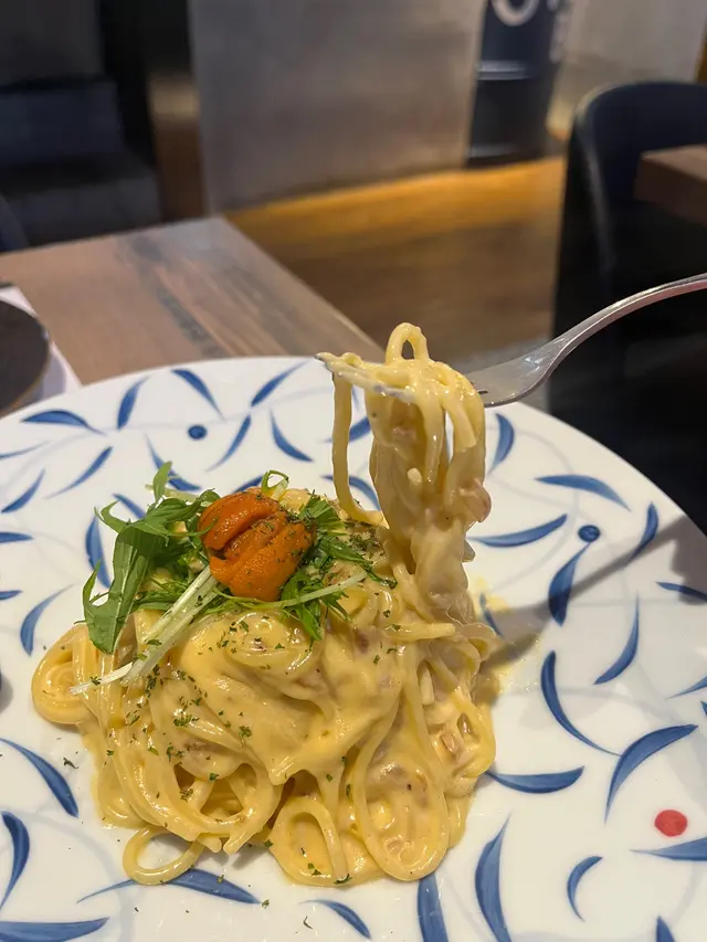 海膽忌廉義大利麵