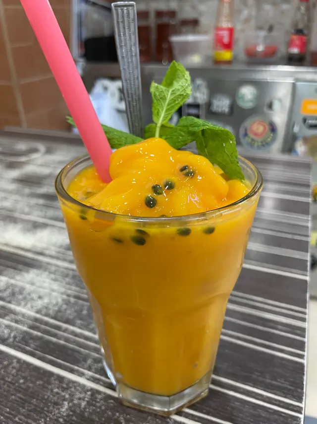 芒果熱情果沙冰