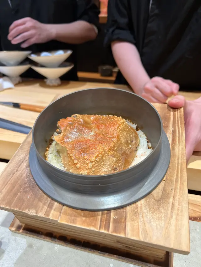 松葉蟹飯