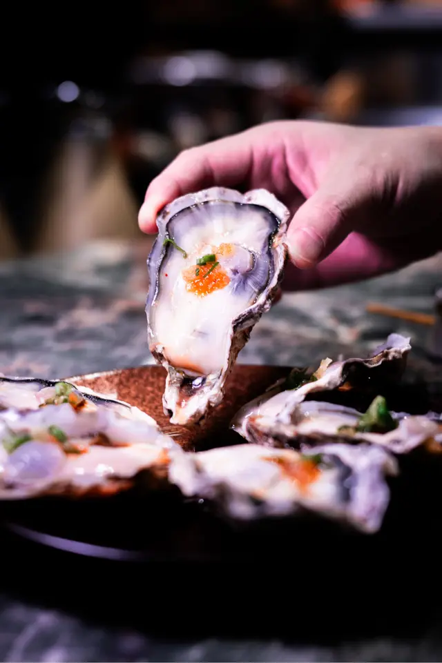 日本時令牡蠣刺身