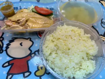 海南鸡油饭+冬瓜汤