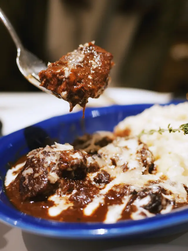 慢煮黑蒜牛面肉燉意大利飯