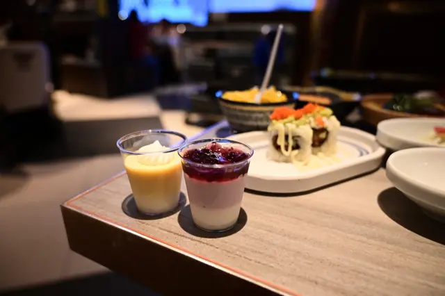 芒果芝士、藍莓芝士