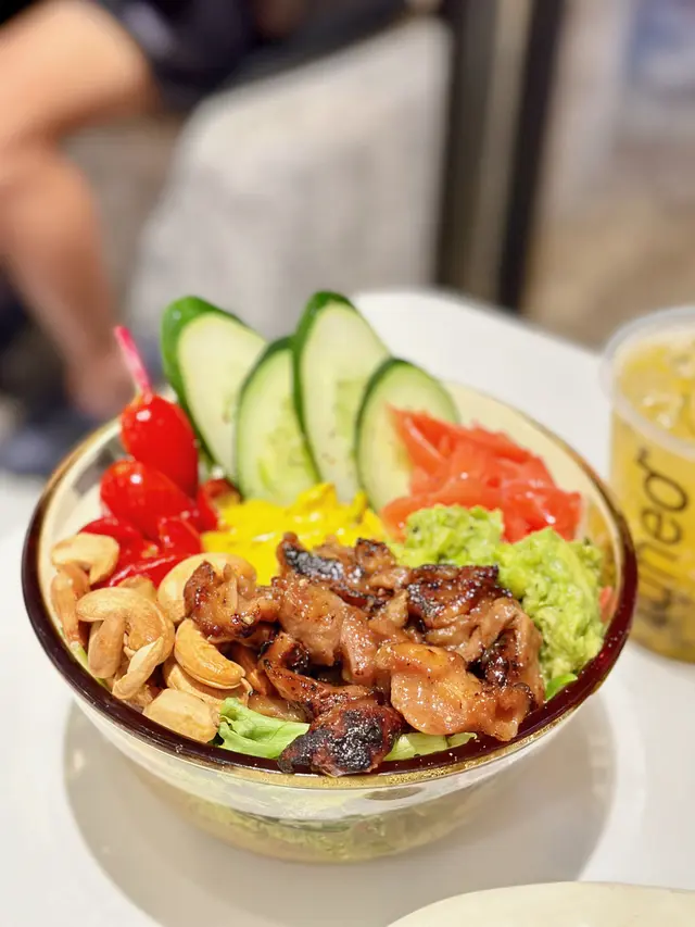 日式燒雞腰果仁沙律