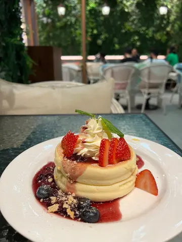 Berry  cheesecake  Souffle