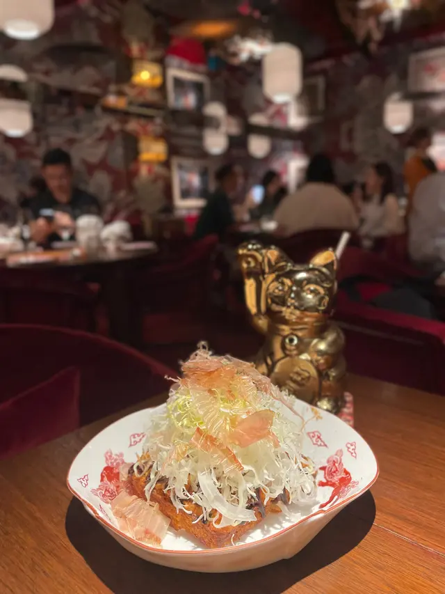 蝦多士 x 大阪燒