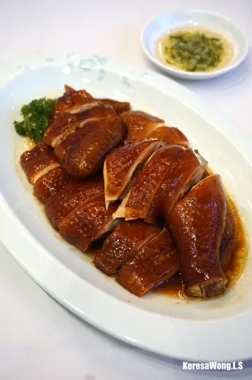 玫瑰頭抽豉油雞(半隻)